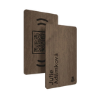 WaveTag Vizitka z Ořechu s vlastním designem